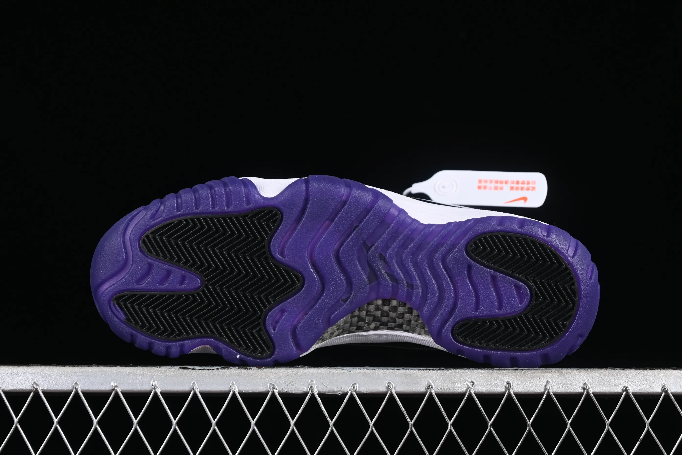 All categories Air Jordan Jordan series basketball shoes Air Jordan 11 Air Jordan 11 Retro AJ11 Joe 11 patent leather black and purple CT8812-999